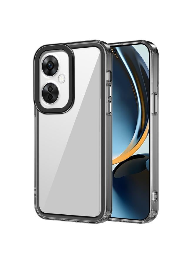 S-TOP Case For OnePlus Nord CE3/OPPO K11 Transparent Acrylic + TPU Shockproof Phone Case - Image 1