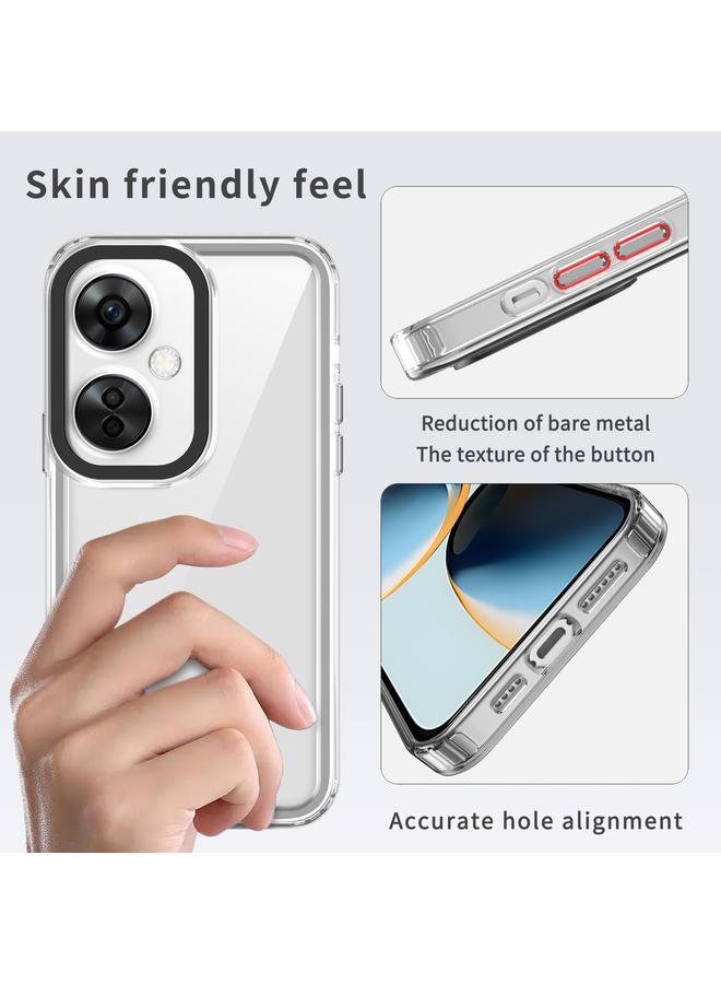 S-TOP Case For OnePlus Nord CE3/OPPO K11 Transparent Acrylic + TPU Shockproof Phone Case - Image 5
