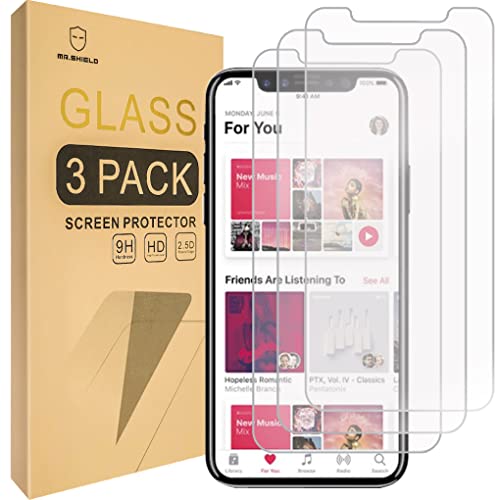 Mr Shield Mr.Shield [3-PACK] Designed For iPhone XR/iPhone 11 [Tempered Glass] Screen Protector with Lifetime Replacement - Image 1