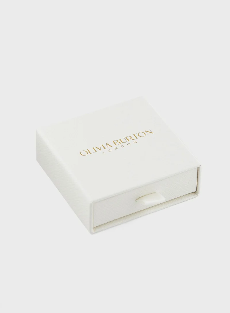 OLIVIA BURTON Royal Chain Sterling Silver Polished Earring