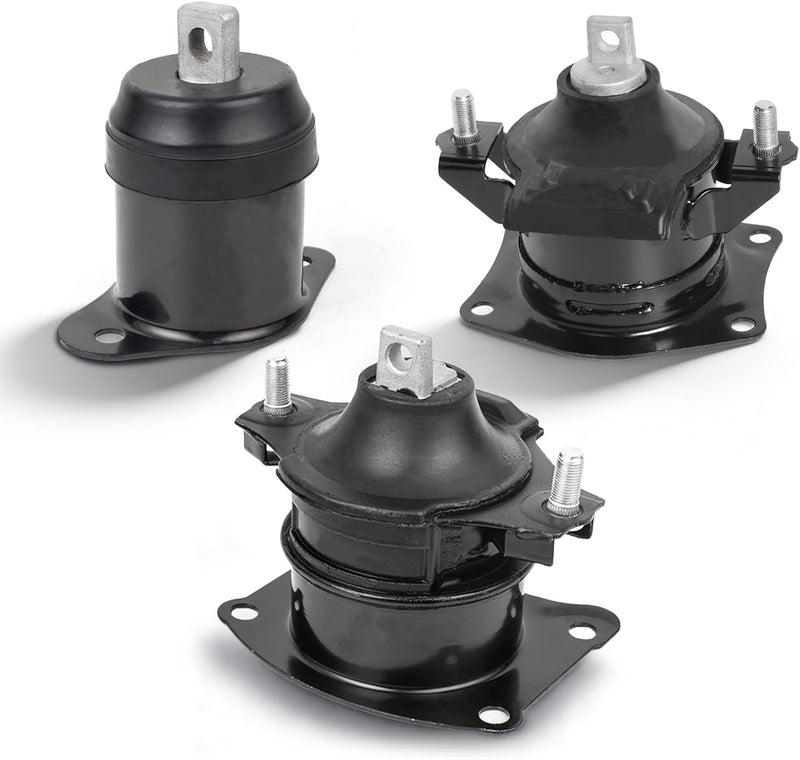 ENA Front Right Rear Engine Mounts Set of 3 for Honda Accord 2003-2007 3.0L - Image 1