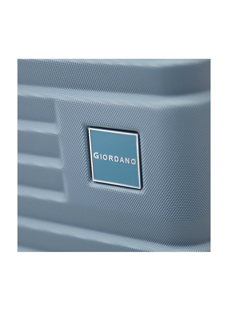GIORDANO Giordano ABS Hardside Luggage Trolley Bag 3-Piece Set – Blue – 20"/24"/28"  - Image 4