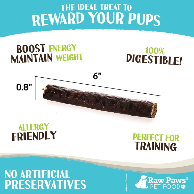 Raw Paws Wild-Caught Venison Dog Treats, 6-oz - Packed in USA - Real Meat Jerky - Single Ingredient Venison for Dogs - Image 3
