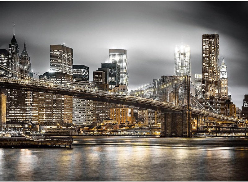 Clementoni Puzzle Newyork Skyline 1000 Pieces (69 x 50 cm), Suitable for Home Decor, Adults Puzzle from 14 Years - Image 2