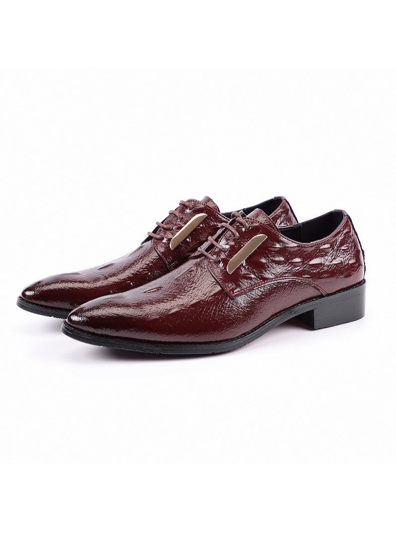 KUYING - New Men's Business Leather Shoes - Image 1