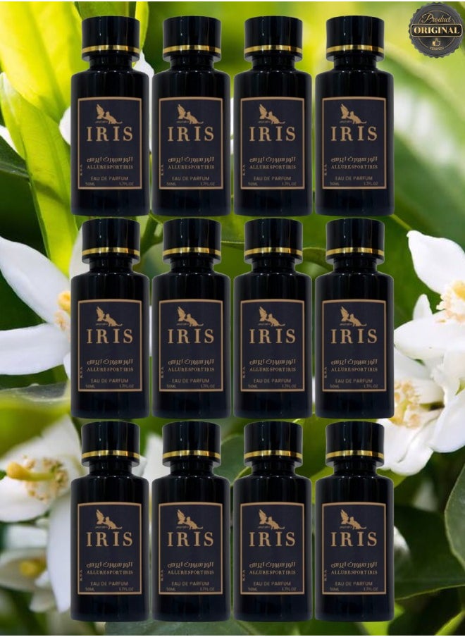 IRIS - 12 Pieces Allure Sport Iris Perfume 50ML - Image 1