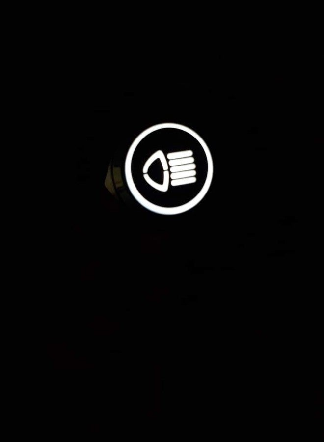 YAMING 16 mm Latching Type Self Locking Push Button Metal Switch (Light Symbol) - Image 5