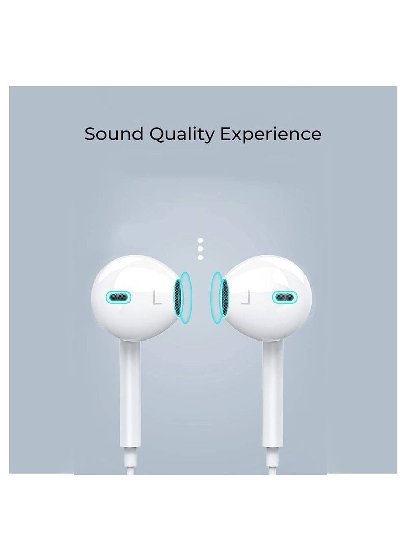 Generic - USB C Headphones, Type C Earphones with Mic Wired Headphone For All Android Smartphone Galaxy S20 FE Note 20 Pixel 5 - Image 1
