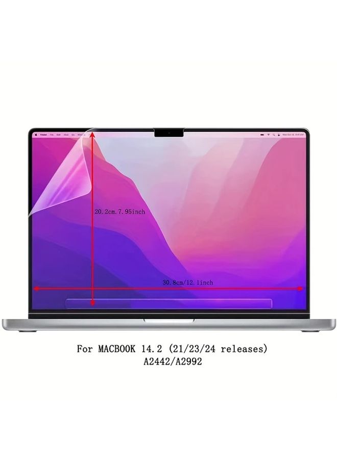 واقي شاشة ماتي مضاد لبصمات الأصابع للابتوب ماك بوك إير 13 6 إم 2، سهل التركيب - Image 2