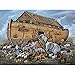 Bits and Pieces قطع وأجزاء 500 قطعة ألغاز للبالغين فُلك نوح  كبير 18 × 24 ألغاز 500 قطعة  المسيحية الحيوانات الدينية  قطع مقطوعة عشوائياً لا يوجد 2 متشابهة - Image 3