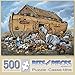 Bits and Pieces قطع وأجزاء 500 قطعة ألغاز للبالغين فُلك نوح  كبير 18 × 24 ألغاز 500 قطعة  المسيحية الحيوانات الدينية  قطع مقطوعة عشوائياً لا يوجد 2 متشابهة - Image 4