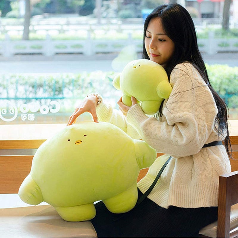 REFAHB 15.7 inch Cute Penguin Plush Stuffed Animal Body Pillow Fat Cartoon Cylindrical Body Pillows for Kids, Super Soft Hugging Toy Gifts for Bedding, Kids Sleeping Nap Kawaii Pillow - Image 4