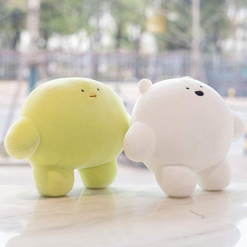 REFAHB 15.7 inch Cute Penguin Plush Stuffed Animal Body Pillow Fat Cartoon Cylindrical Body Pillows for Kids, Super Soft Hugging Toy Gifts for Bedding, Kids Sleeping Nap Kawaii Pillow - Image 3