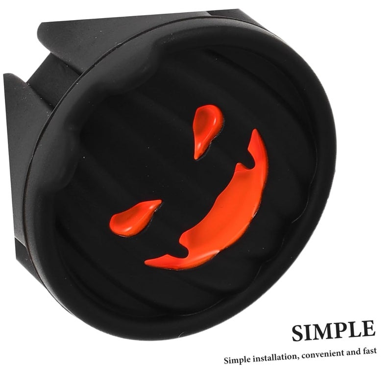 أغطية منافذ كهربائية من سيليكون تصميم اليقطين الأسود، أغطية أمان للمقابس الكهربائية، سهلة التركيب - Image 4