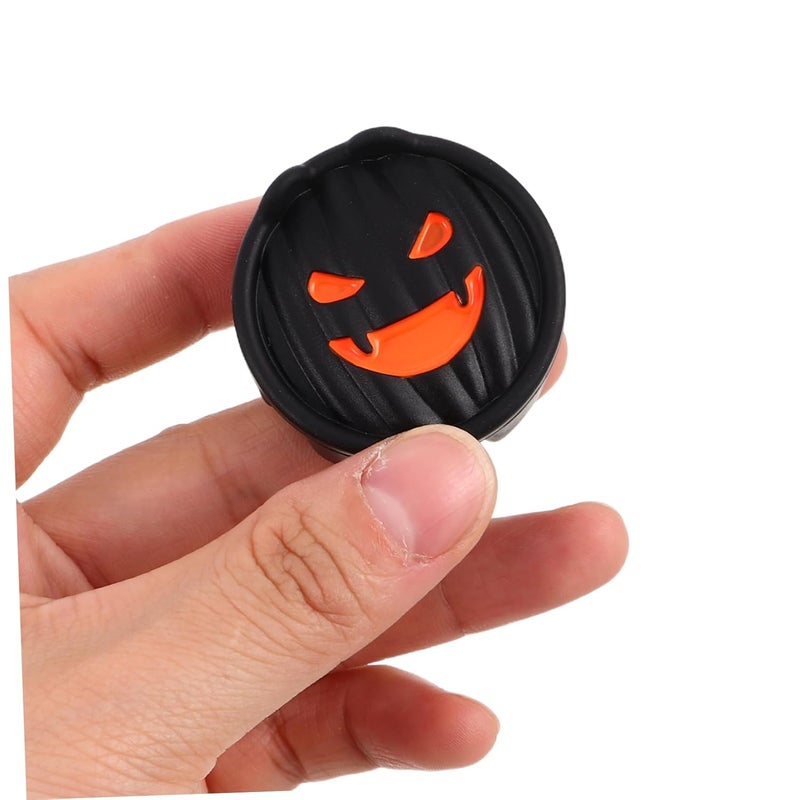 أغطية منافذ كهربائية من سيليكون تصميم اليقطين الأسود، أغطية أمان للمقابس الكهربائية، سهلة التركيب - Image 5