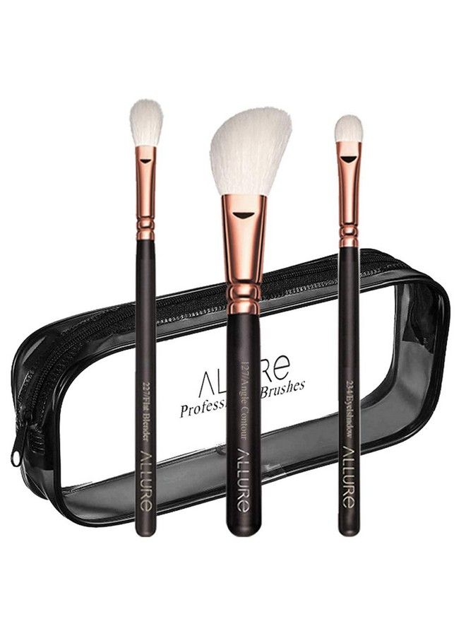 allure Essential Trio Makeup Brush Set - Image 1