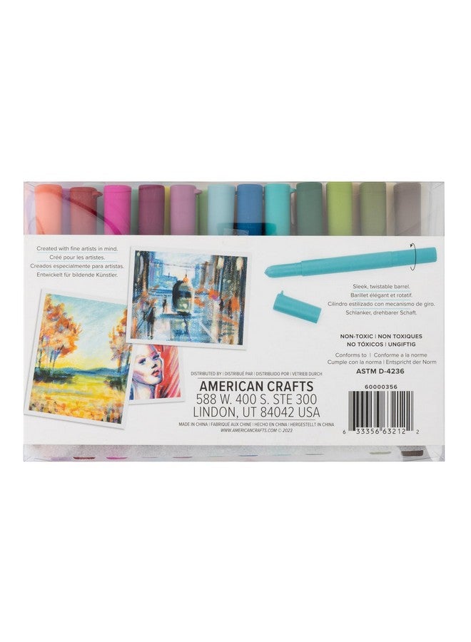 We R Memory Keepers Pigment Drawing Pens Multicolor 36 Piece Pigment Pens Drawing Pens For Kids Art And Craft Supplies Drawing Pens For Drawing Pens Drawing Pens For Sketching Drawing Pens Black - Image 2