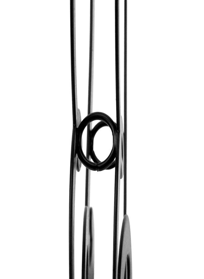BuleVina Pomeranian Spitz Metal Dog Minimalist Art Wall Sculpture, Abstract Wire Geometric Line Drawing Statue Decor Holiday Living Room Modern Home Decoration, Statues Hanging for Bathroom (Black) - Image 4