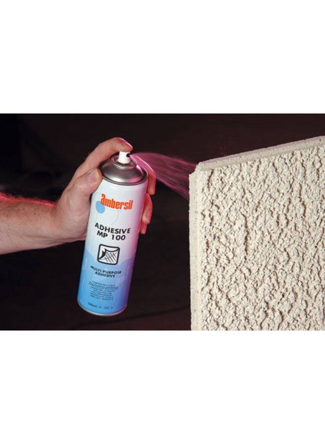 امبيرسيل AMBERSIL MP100 – Multi-Purpose Spray Adhesive 500ml هو لاصق بخاخ سريع الجفاف وعالي القوة - Image 2