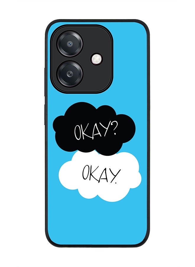 Stylizedd For Oppo A5i Case,Slim fit Camera Protection, Shockproof Thin Phone cover  - Okay Okay