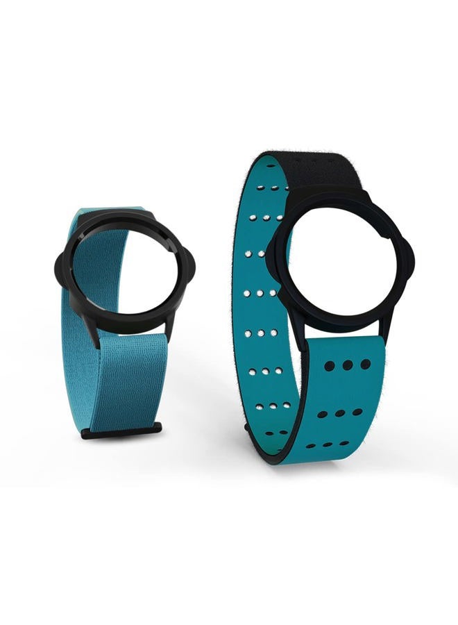 MYZONE MZ Switch Replacement Arm & Wrist Straps - Aqua - Image 1