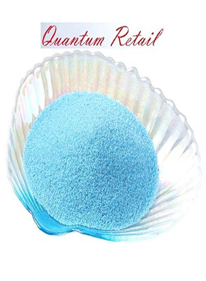 Quantum Retail-(900 Grams) Sugar Size Sand Gravel for Aquarium/Home & Garden/Lawn Decoration/Aquarium Substrate/Terrarium/Quartz Sand/Aquarium Sand for Fish Tank (Sky Blue) - Image 5