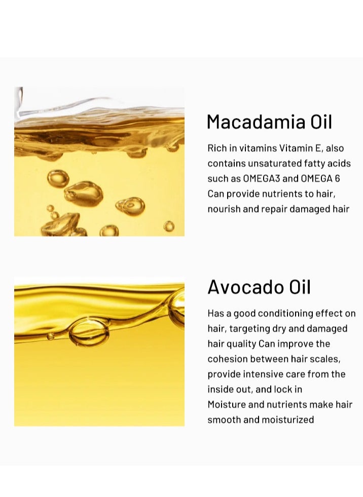 Moroccan Hair Nourishing Essential Oil Pure natural reduce hair loss  deep nourishing scalp and improve blood circulation