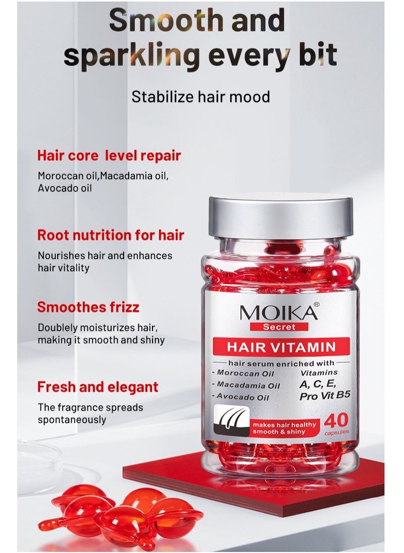 Moroccan Hair Nourishing Essential Oil Pure natural reduce hair loss  deep nourishing scalp and improve blood circulation