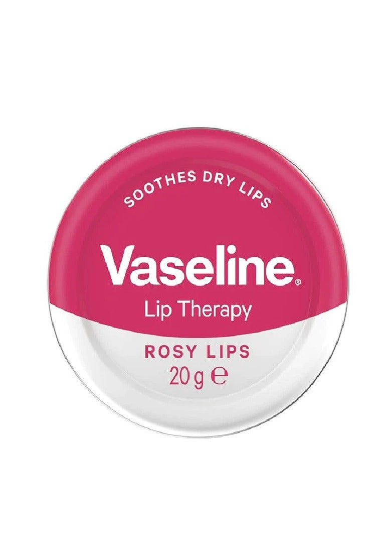 Vaseline lip balm pink round 20 grams