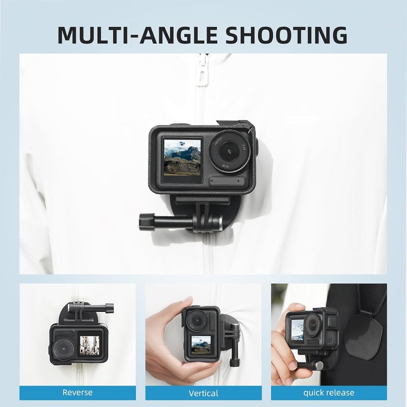Flymile Magnetic Chest Mount for GoPro Hero13/12/11/10/9/8, POV Necklace Lanyard Mount Compatible with DJI Osmo Action 5 Pro/4/3,for Insta360 X5/X4 Ace pro,for AkASO Accessories - Image 3