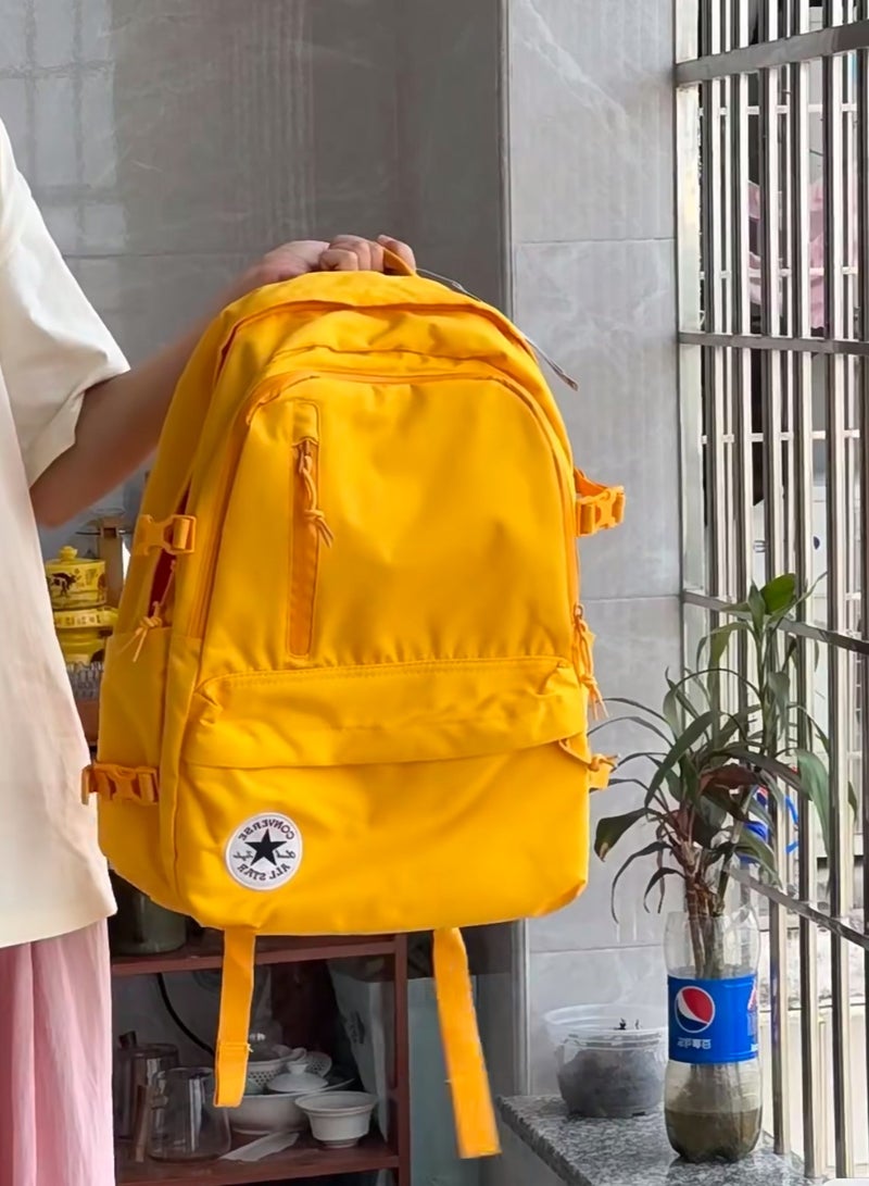 كونفرس {موسم المدرسة} حقيبة مدرسية كلاسيكية بسحاب عمودي وحقيبة مدرسية ذات سعة كبيرة وحقيبة مدرسية للكمبيوتر المحمول - Image 2