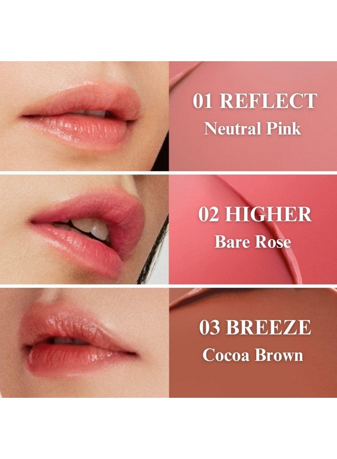 إجليبس بلسم الشفاه والخدود المتوهج - بلسم ملون متعدد الاستخدامات لأحمر الخدود للشفاه والخدود بملمس قابل للبناء والدمج (05 Wavy، 0.18 أونصة) - Image 2