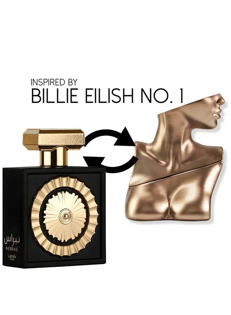 Lattafa Nebras perfume Pride Eau de Parfum unisex ( Billie Eilish perfume Dupe ) -100 ml - Image 2