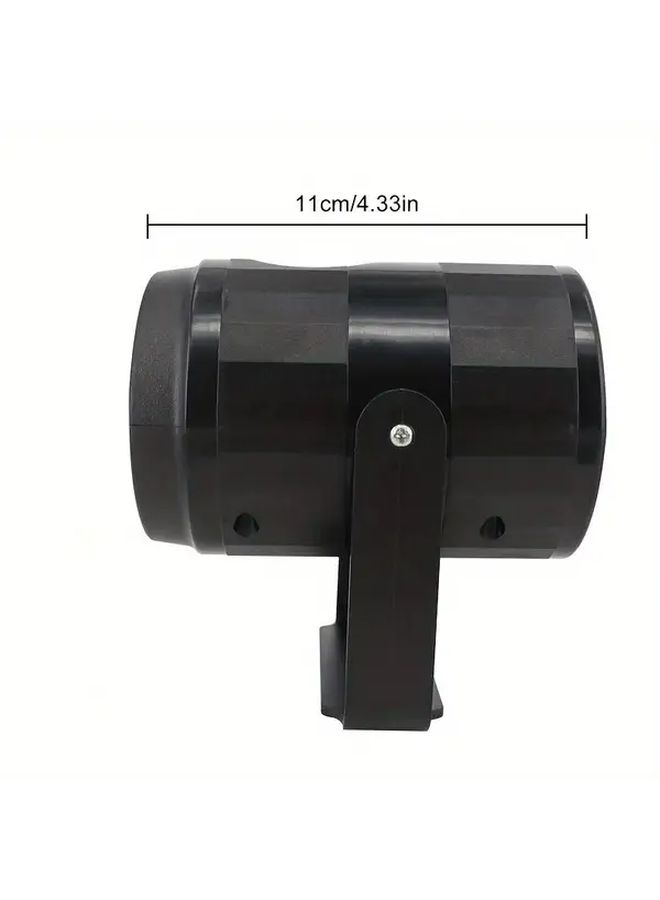 Dynamic Snowflake Projector Light Red Green USB Rotating Christmas Holiday Decor - Image 2