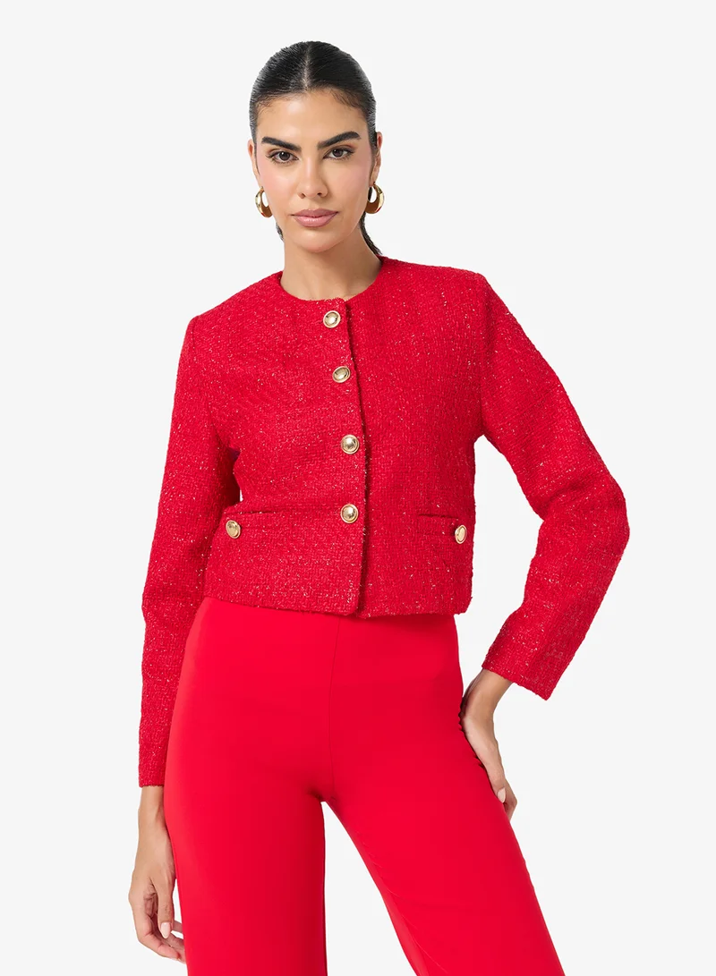 Ella Button Down Blazer