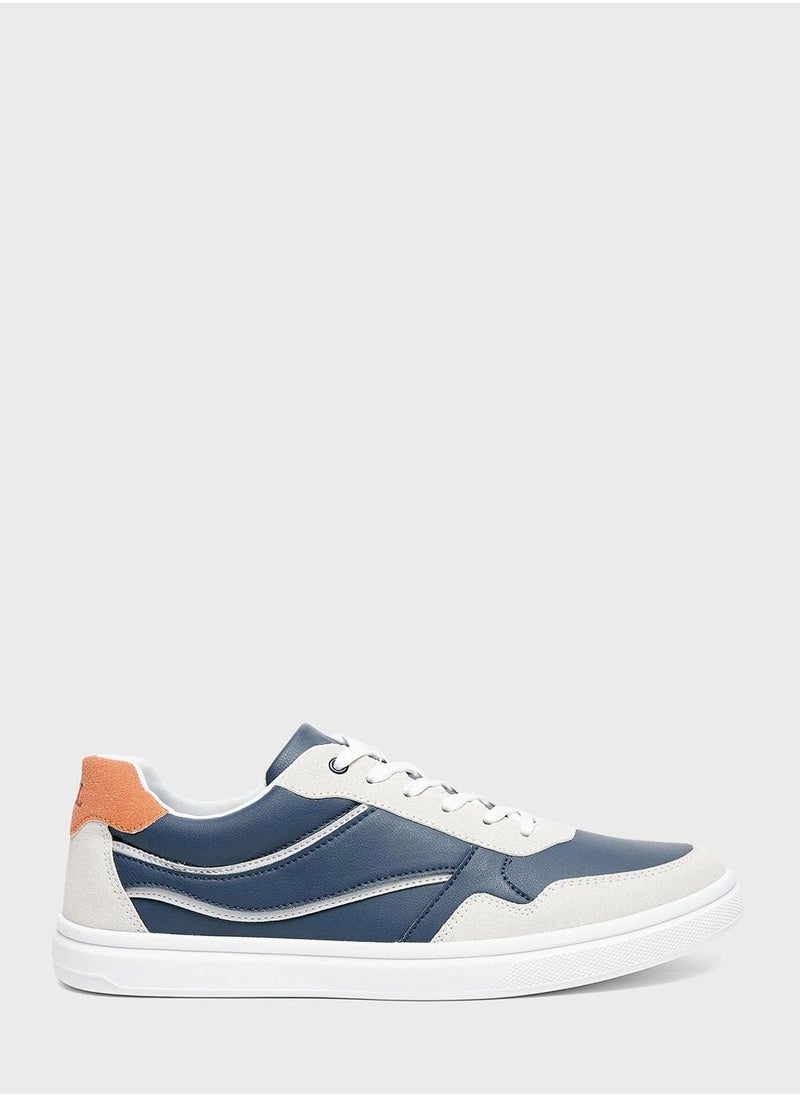 LBL by Shoexpress Lace Up Low Top Sneakers  - Image 1