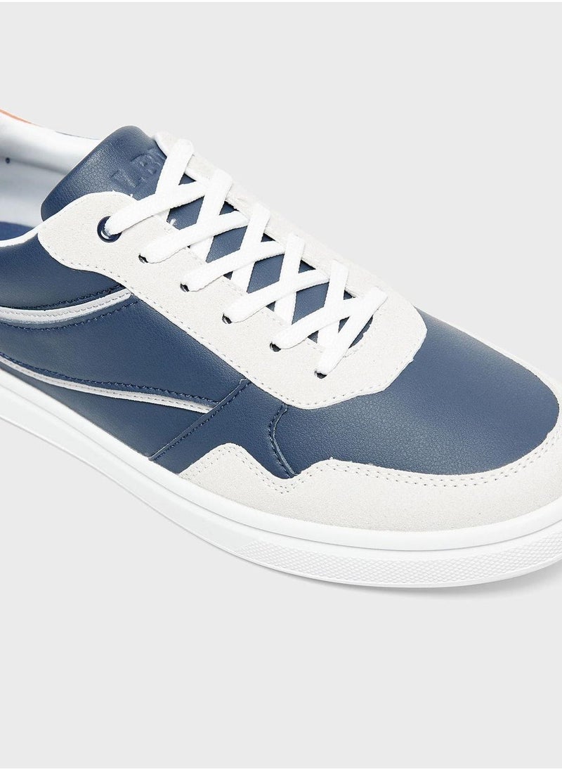 LBL by Shoexpress Lace Up Low Top Sneakers  - Image 4