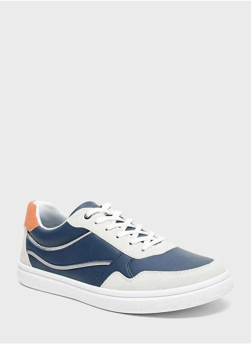 LBL by Shoexpress Lace Up Low Top Sneakers  - Image 2