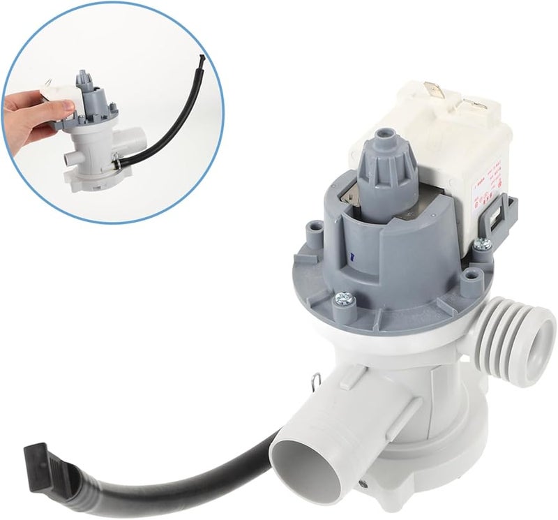 VILLCASE 6A مضخة تصريف بديلة لغسالة الملابس مضخة شفط فعالة لإزالة المياه - Image 5