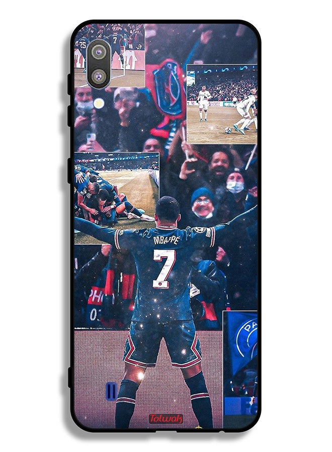 Tolwak Samsung Galaxy M10 Protective Case Cover Mbappy - Image 2