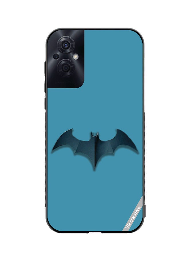 VR CREATIVE Protective Case Cover For Oppo Reno8 Z Bat Design Multicolour - Image 1