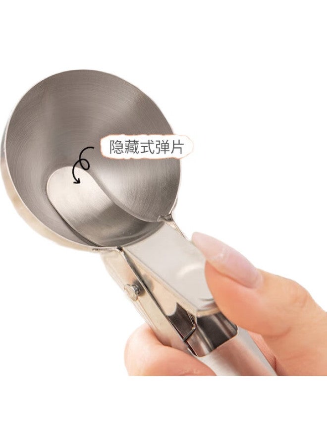 CAIZHI Stainless Steel Ice Cream Scoop, Ball Maker, Fruit Spoon, Watermelon Scoop, Ice Cream Spoon Cz6930 - Image 2