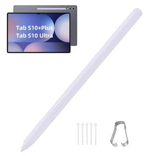 Bimahoo Tab S10 Plus/S10 Ultra S Pen Compatible with Samsung Galaxy Tab S10+ Plus | Tab S10 Ultra All Versions,Tab S10 Stylus Pen (WithBluetooth), 4,096 Pressure Levels with 5pcs Tips (Gray) - Image 1