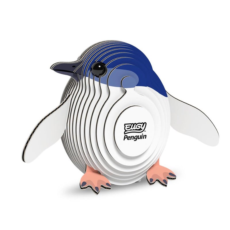 Eugy Penguin 3D Puzzle 25 Piece EcoFriendly Educational Toy Puzzles for Boys Girls Kids Ages 6 - Image 2