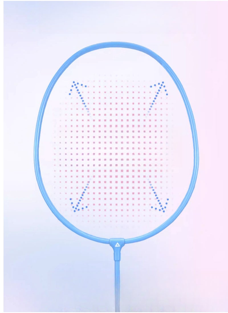 PEAK - Badminton Racket Single Racket Double Racket Iron Alloy Ultra Light Professional Set - Image 1