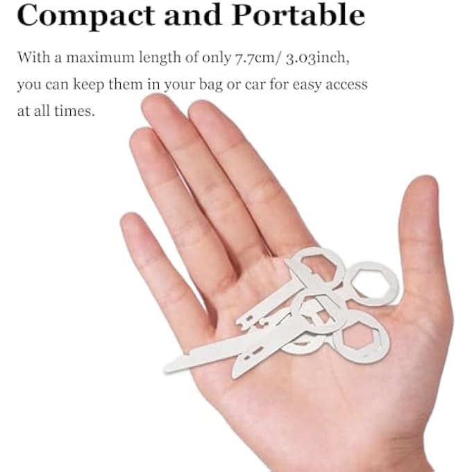 KASTWAVE Car Radio Removal Tool Key Set Car Radio Release Keys Extraction Tool Din Release Keys With Easy Grip Handles For Audi Vw Volkswagen Mercedes Benz Bmw Oem Head Unit Cd Media Player Pins 10 Pcs - Image 5