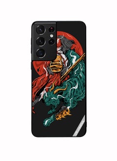 Protective Case Cover For Samsung Galaxy S21 Ultra 5G Samurai Defence Design Multicolour