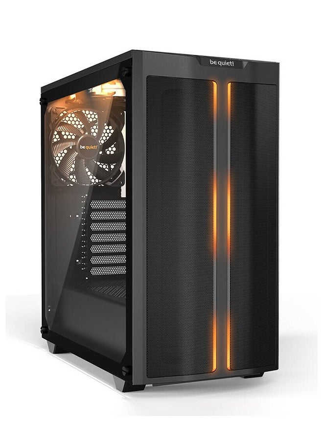 be quiet! Pure Base 500DX ATX Mid Tower PC Case, Tempered Glass Window, High Airflow, ARGB LEDs , 3 Pre-Installed Pure Wings 2 Fans, Up to 360mm Radaitor Support, USB 3.2 Gen. 2 Type C, BGW37  - Image 1