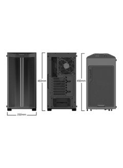 be quiet! Pure Base 500DX ATX Mid Tower PC Case, Tempered Glass Window, High Airflow, ARGB LEDs , 3 Pre-Installed Pure Wings 2 Fans, Up to 360mm Radaitor Support, USB 3.2 Gen. 2 Type C, BGW37  - Image 4