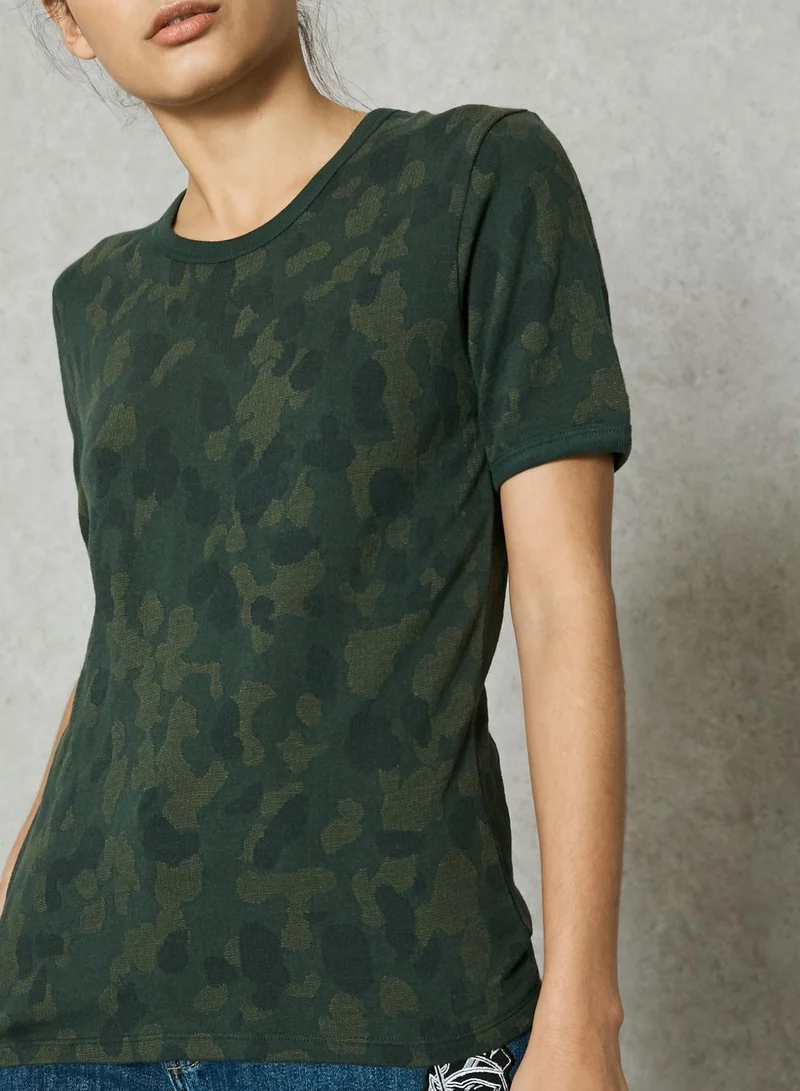 OBEY Printed Camo T-Shirt